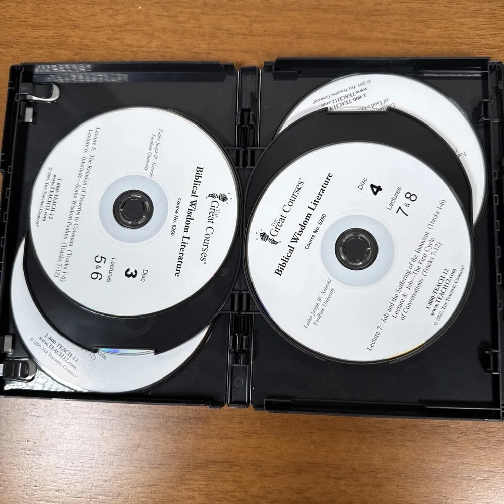 The Great Courses Religion Biblical Wisdom Literature Parts 1-3 DVD Set Koterski - Picture 5 of 14